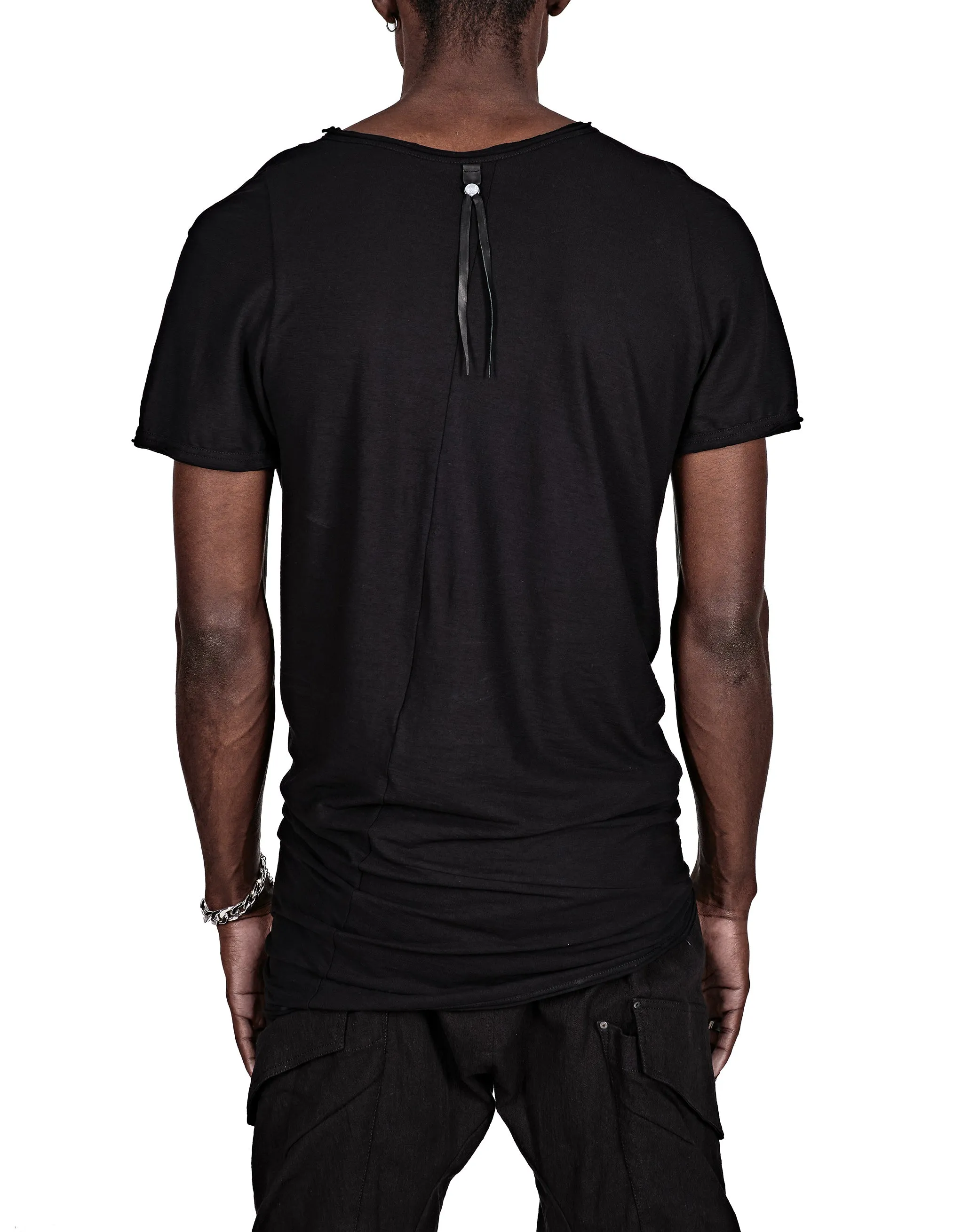 Asymmetric Stitched T-Shirt
