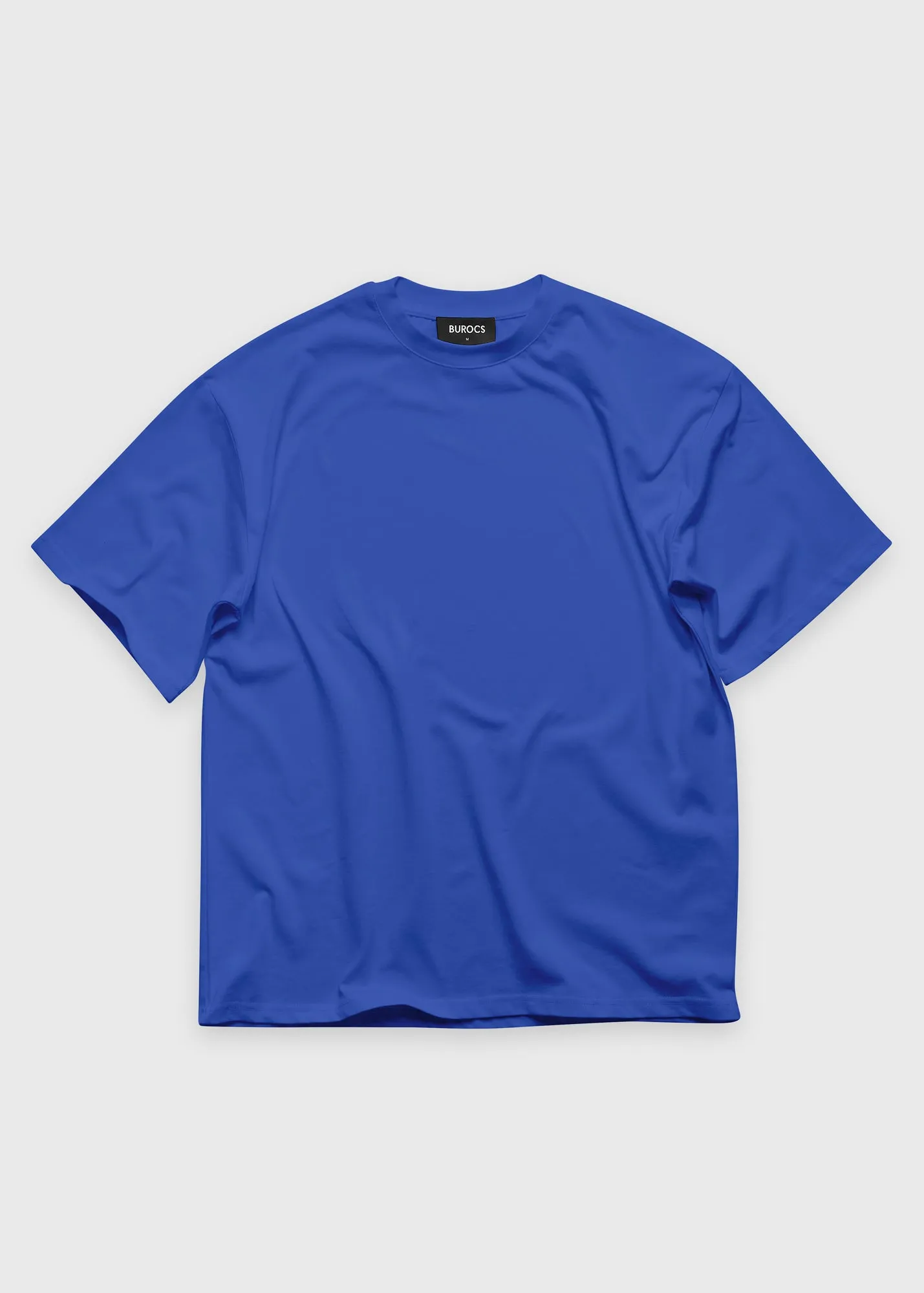 Blue Basic Oversized  T-Shirt