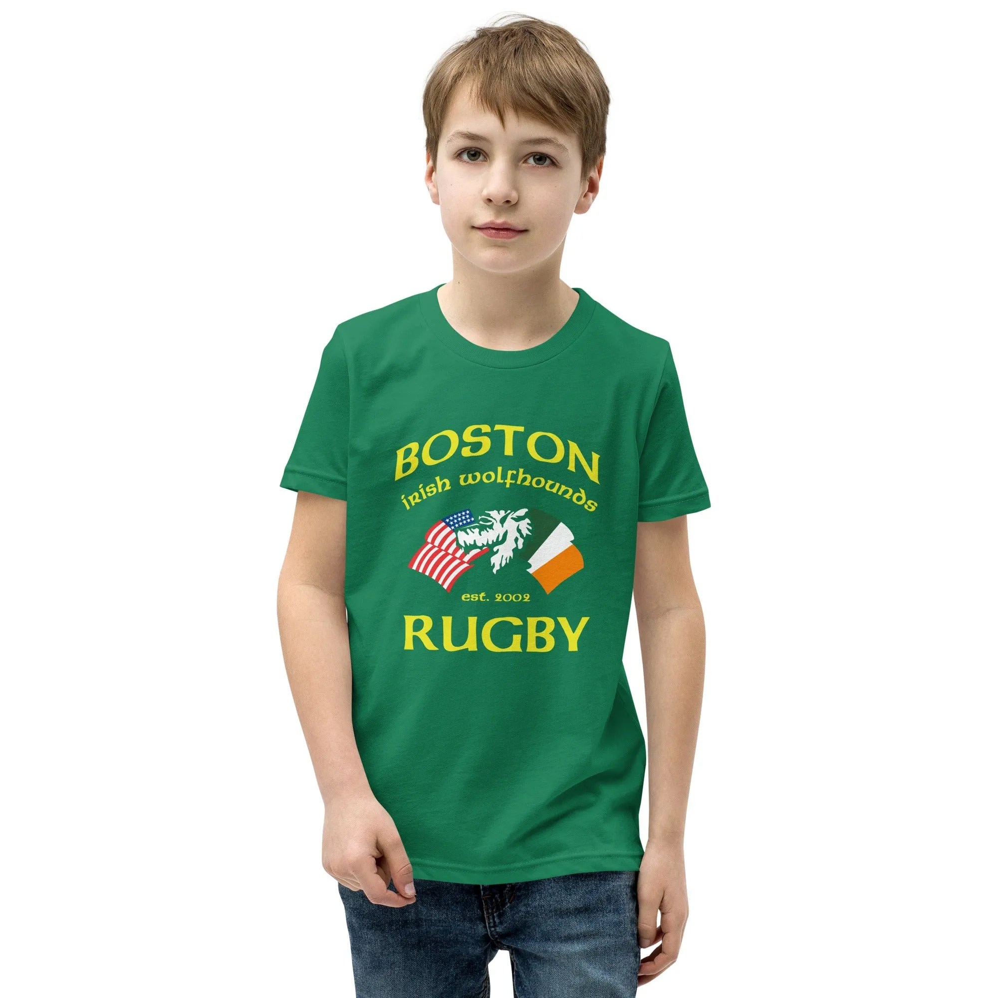 Boston Irish Wolfhounds YRFC Youth Social Tee