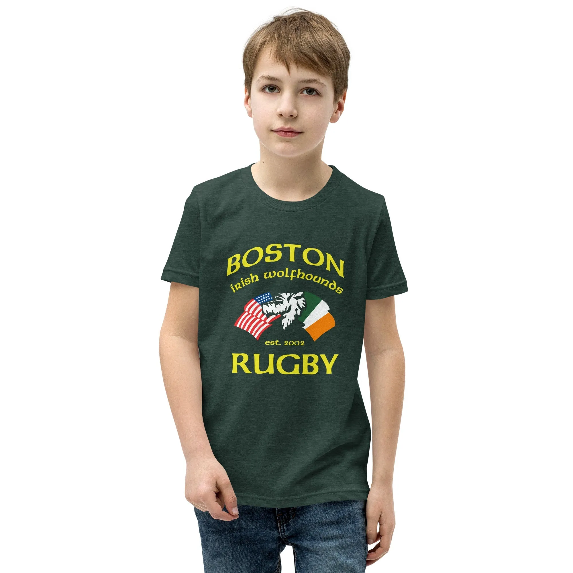 Boston Irish Wolfhounds YRFC Youth Social Tee