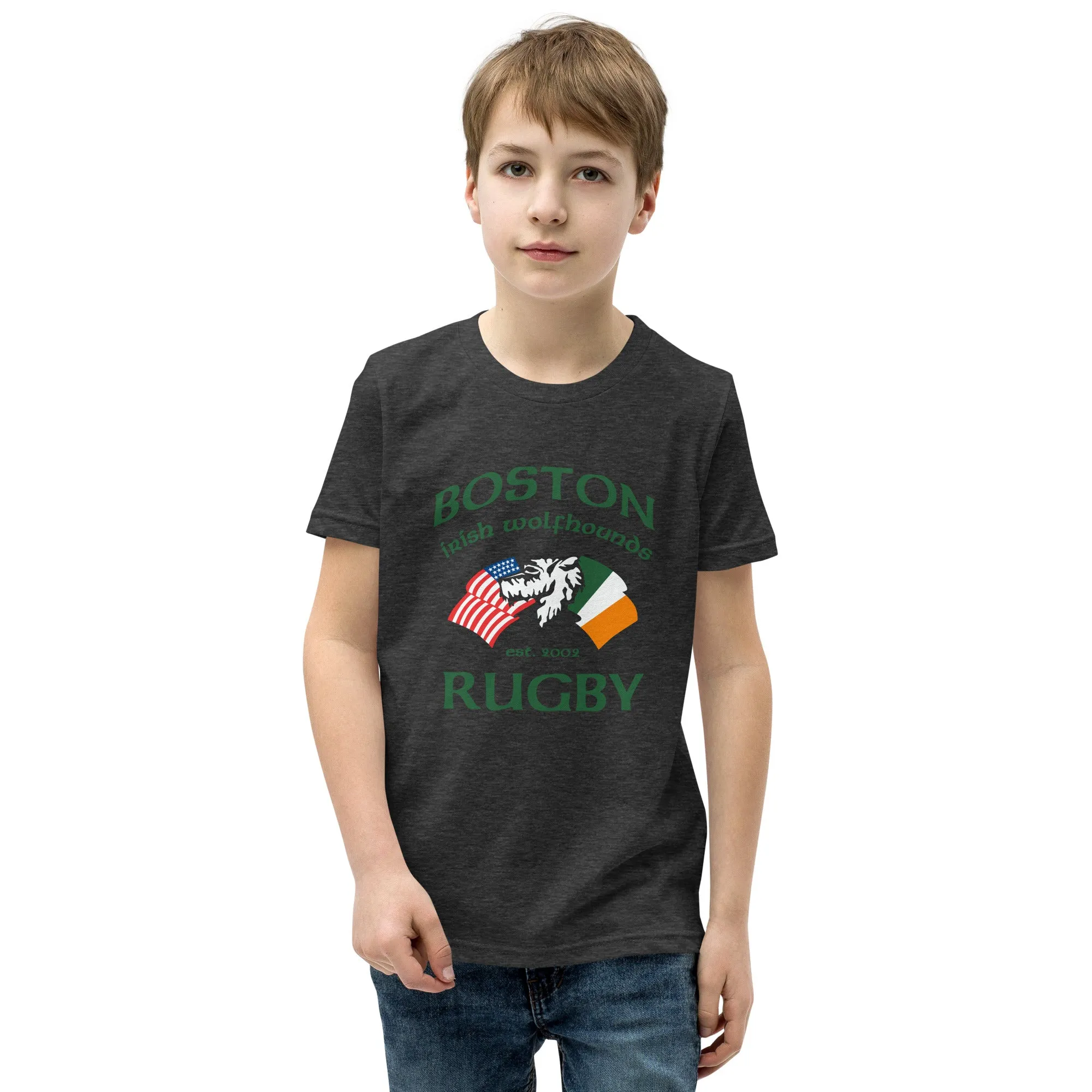 Boston Irish Wolfhounds YRFC Youth Social Tee