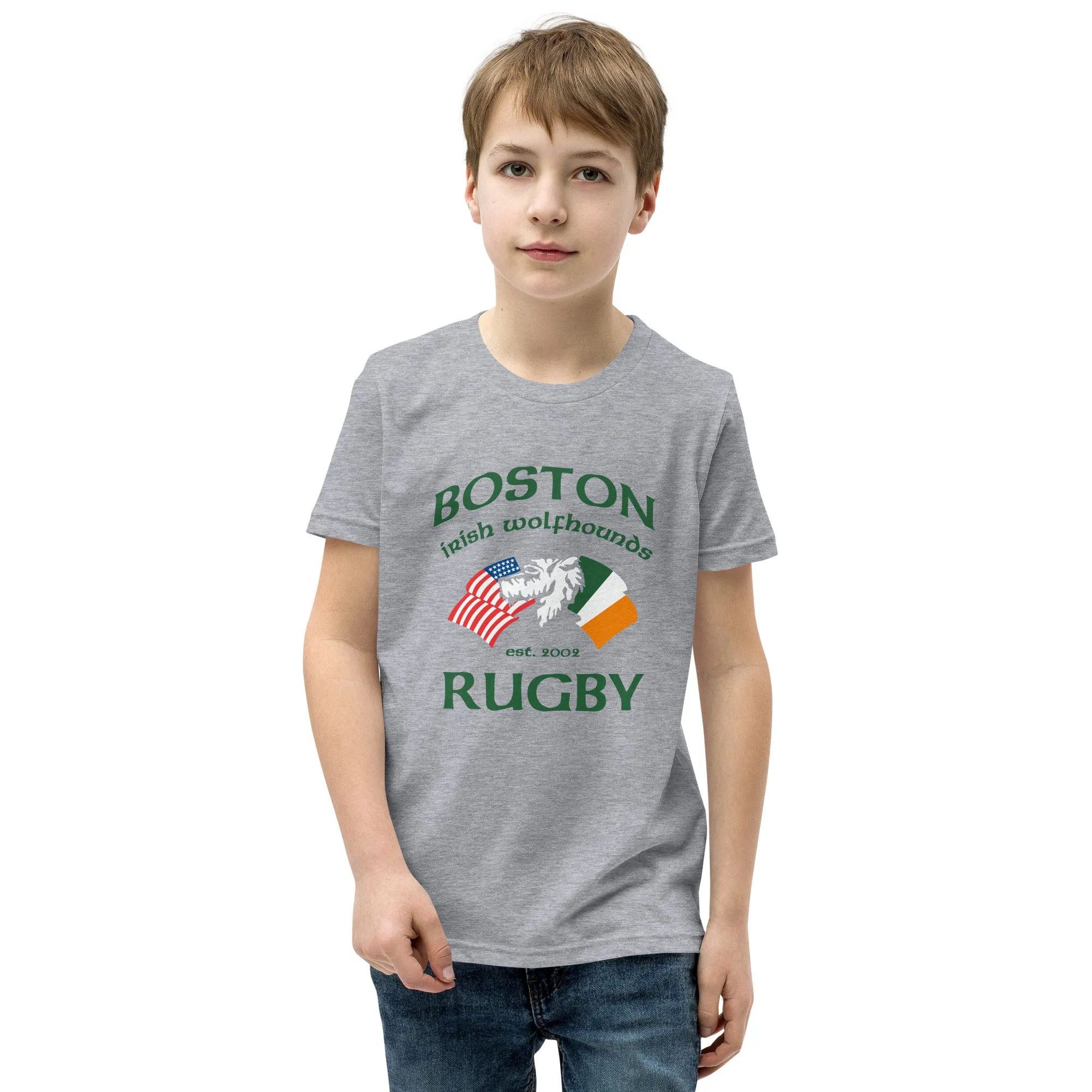 Boston Irish Wolfhounds YRFC Youth Social Tee