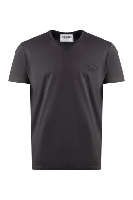 Embroidered Logo T-Shirt (Black) - I23F02663019000