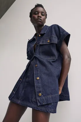 FELIX INDIGO SHORT SLEEVE SHIRT
