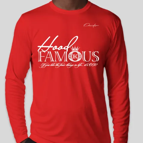 Hood Famous Long Sleeve T-Shirt
