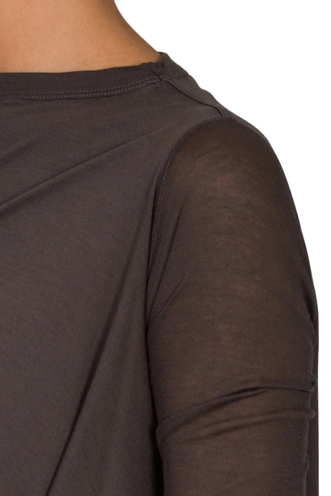 Long Sleeved Boat Neck Top