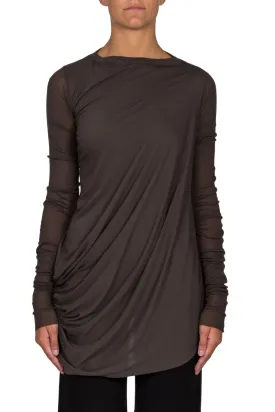 Long Sleeved Boat Neck Top