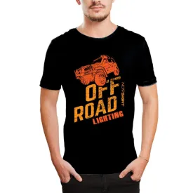 Novsight Gift Red Off Road T shirts Black Color From XS TO 5XL