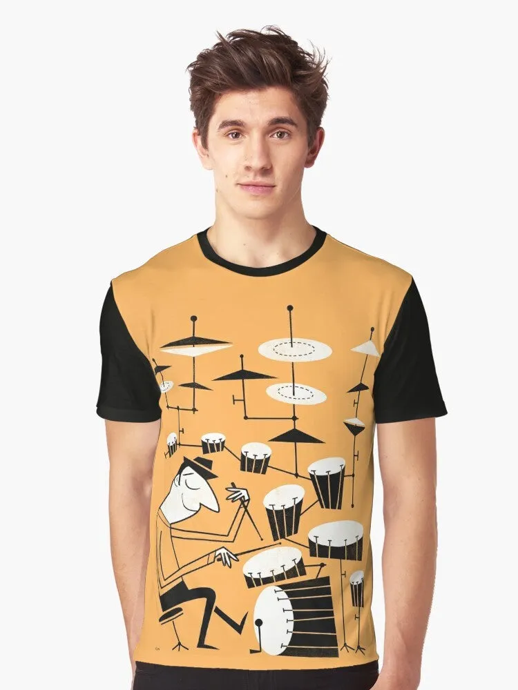 "Beat the Drum" Graphic T-Shirt