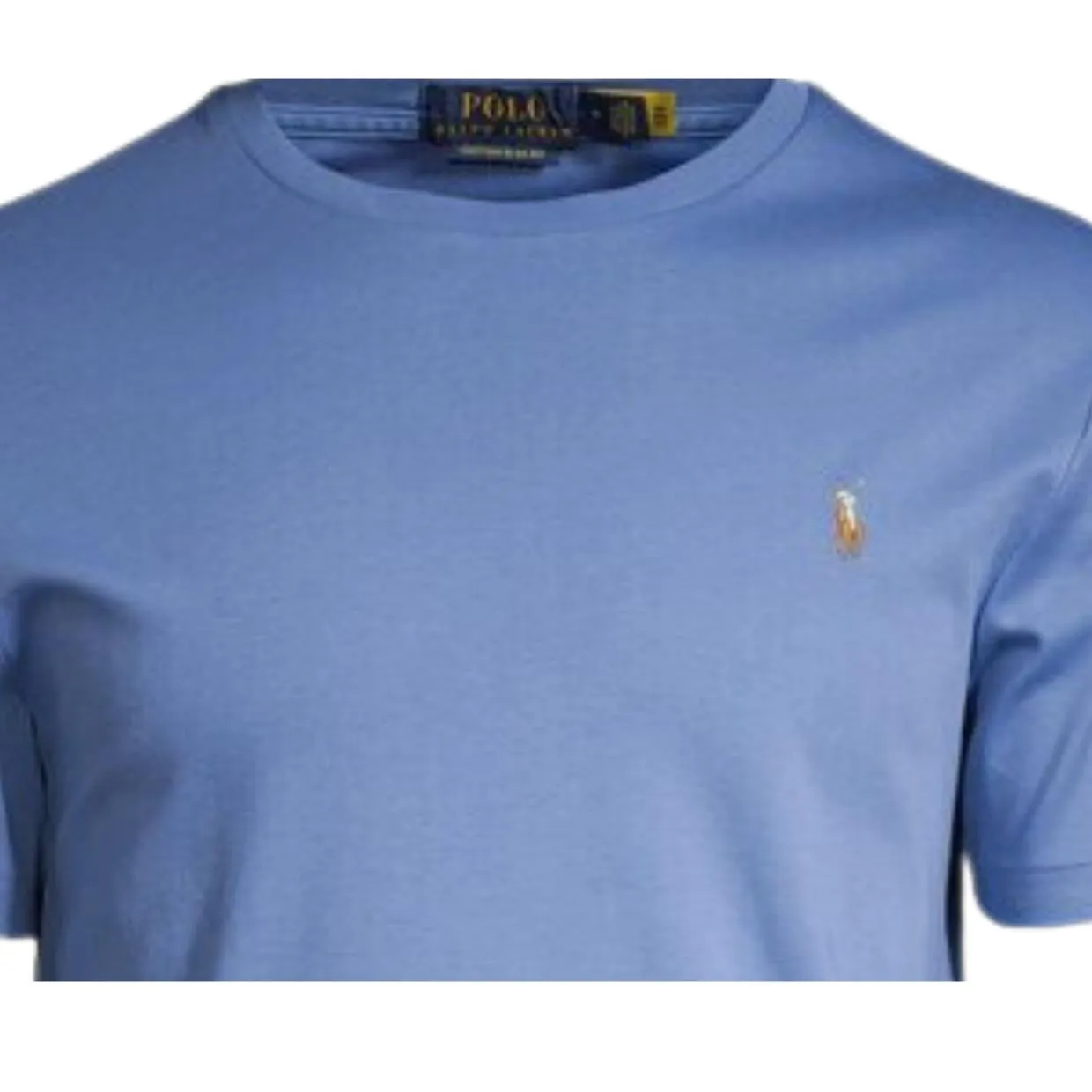Ralph Lauren Embroidered Logo Blue T-Shirt