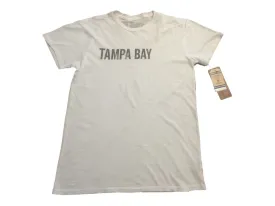 Tampa Bay Lightning Retro Brand White Blocked Letter Short Sleeve T-Shirt